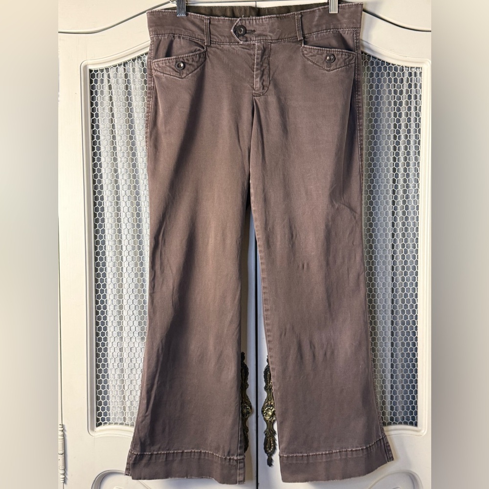 Dockers Casual Brown “Banish The Blah & Bring On The Wow”Pant Women’s Size 8P